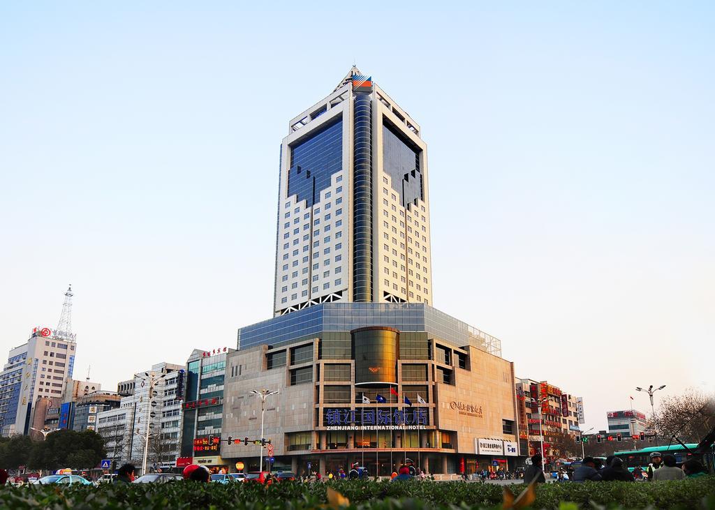 Landison Plaza International Hotel Zhenjiang  Exterior foto